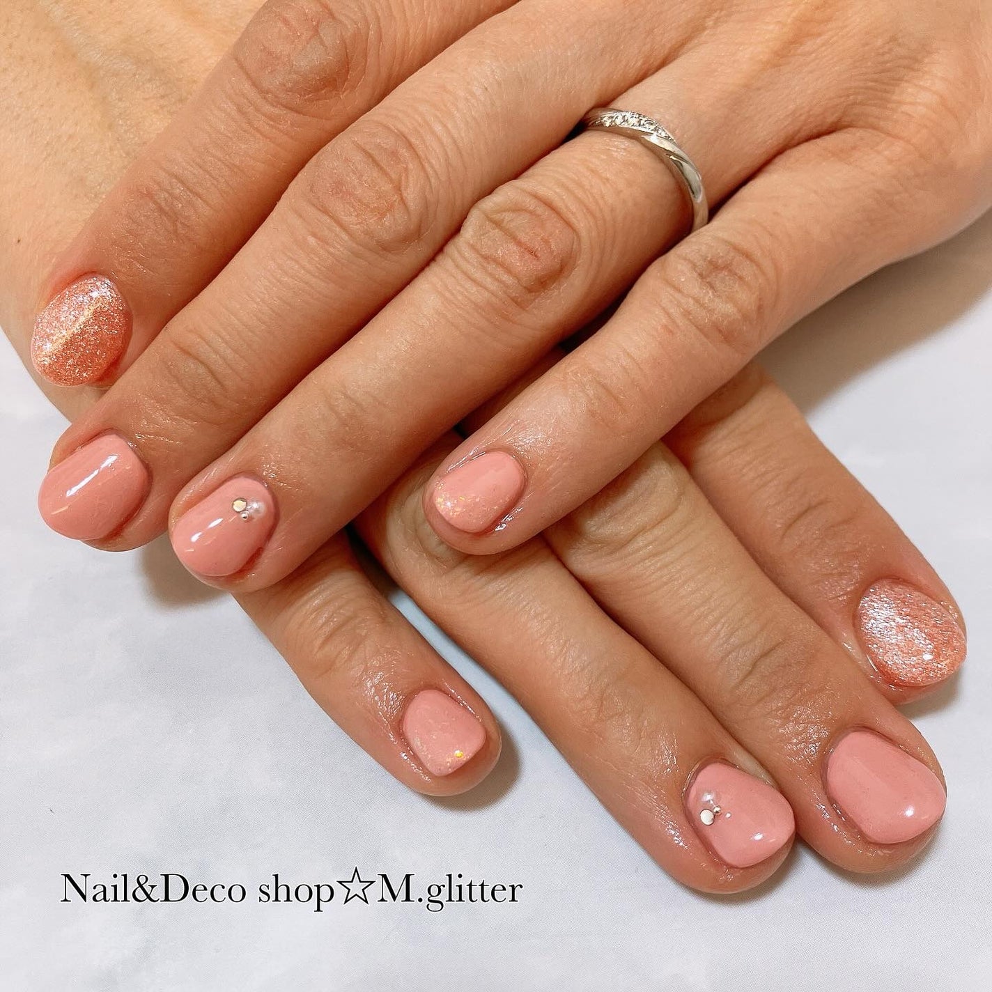 ノンワイプクリア キャンジェル(トップコート)/プリジェル/ジェルネイルを使ったクチコミ(1枚目)