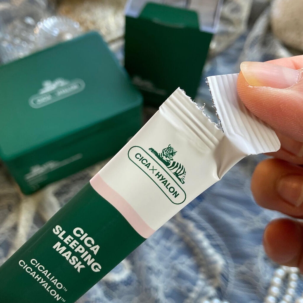 CICA スリーピングマスク/VT/シートマスク・パックを使ったクチコミ（3枚目）