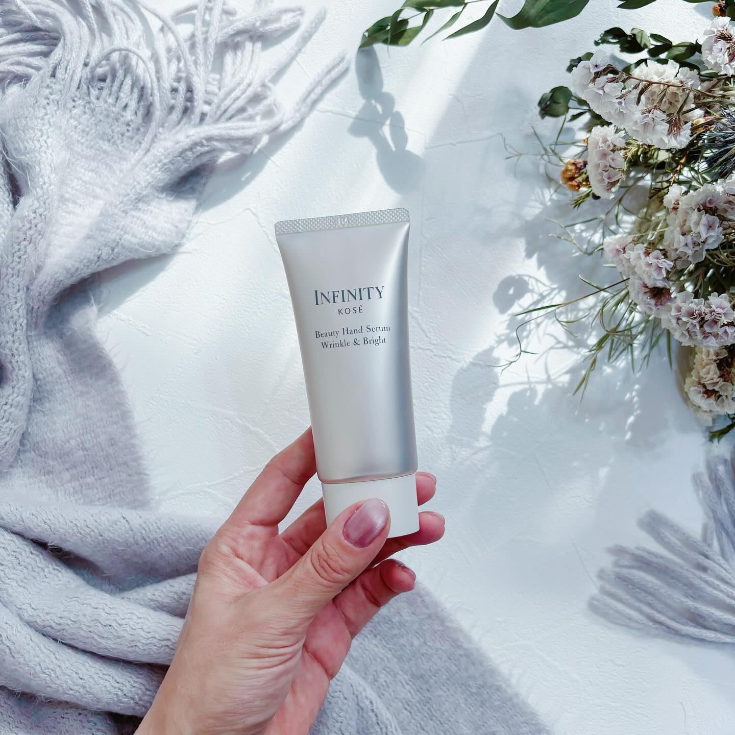 インフィニティ　ビューティーハンドセラム リンクル＆ブライト [医薬部外品]/インフィニティ/ハンドクリームを使ったクチコミ（1枚目）