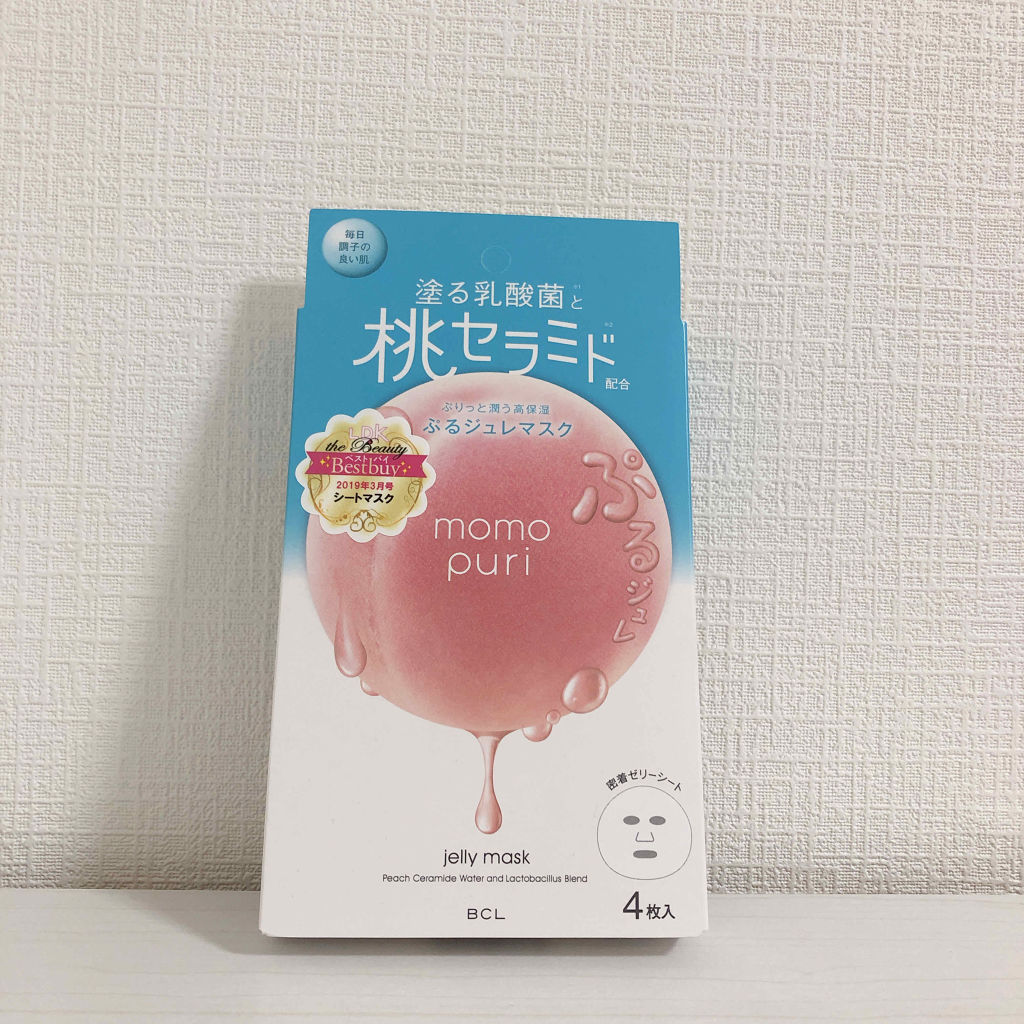 潤いぷるジュレマスク/ももぷり/シートマスク・パックを使ったクチコミ（1枚目）