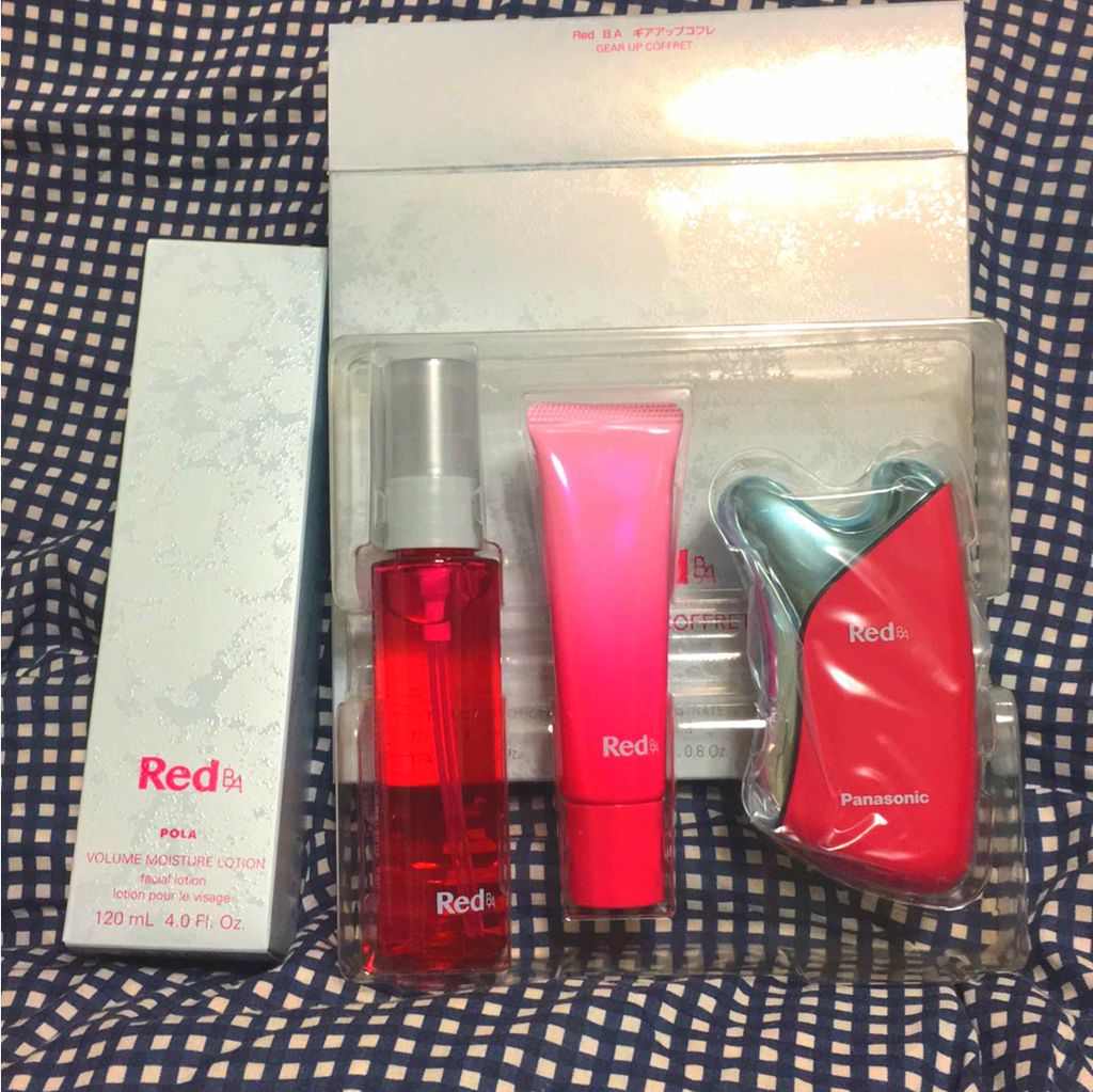 Red BA ギアアップコフレ/Red B.A/スキンケアキットを使ったクチコミ(3枚目)