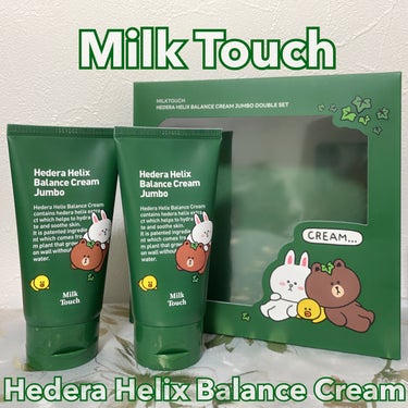 Milk Touch ヘデラヘリックス バランスクリームのクチコミ「Milk Touch
ヘデラヘリックス バランスクリーム

韓国のコスメブランド、Milk T.....」（1枚目）