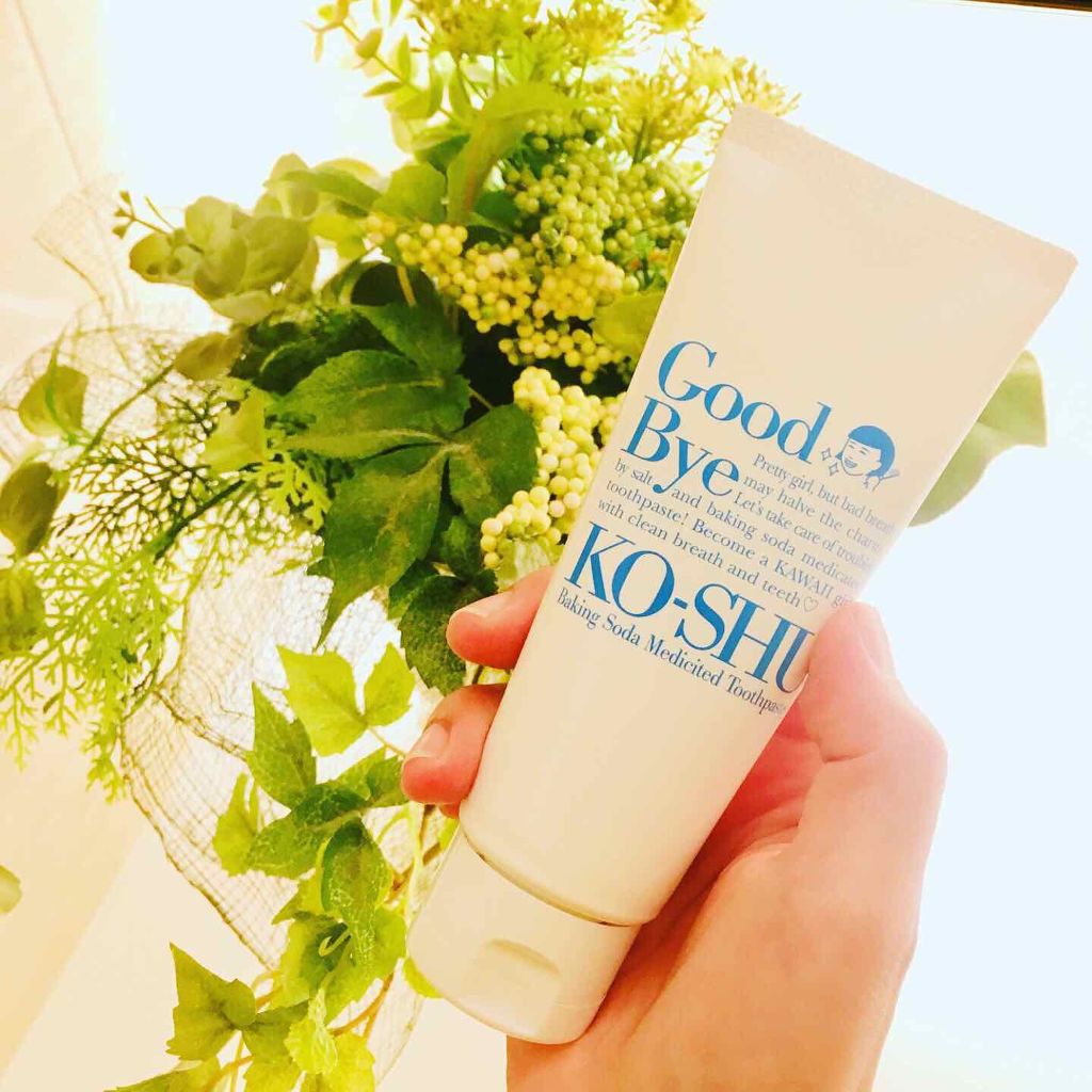 塩と重曹の薬用ハミガキ/歯磨撫子/歯磨き粉を使ったクチコミ(4枚目)