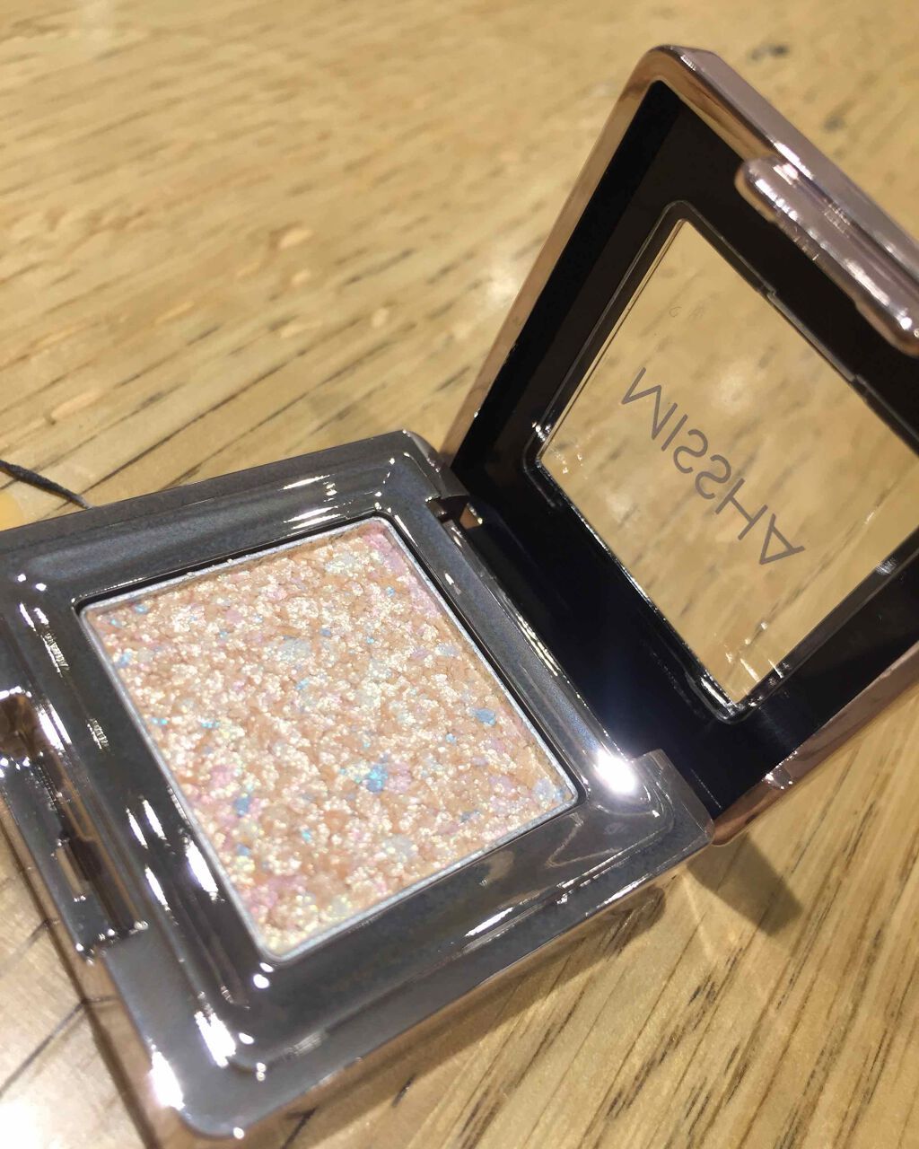 グリッタープリズム シャドウ GOP02 シュガープリズム/MISSHA/グリッターを使ったクチコミ（1枚目）