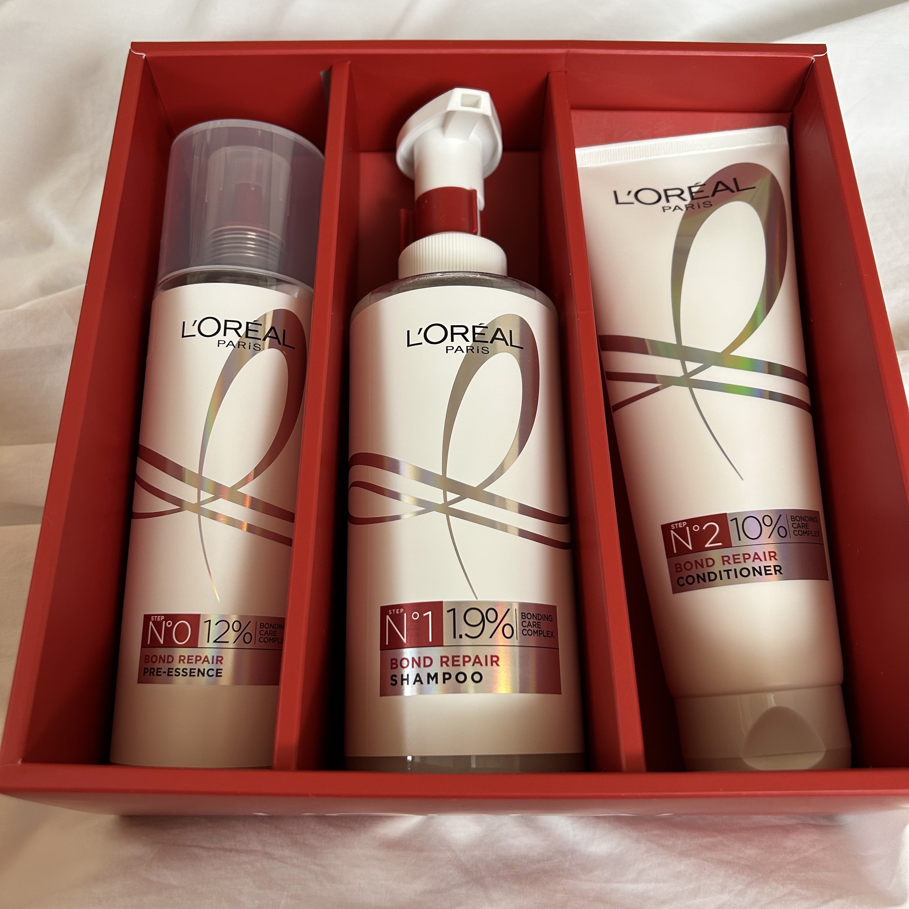 ロレアル パリ ボンド リペア シャンプー／コンディショナー/ロレアル パリ/市販シャンプーを使ったクチコミ（1枚目）