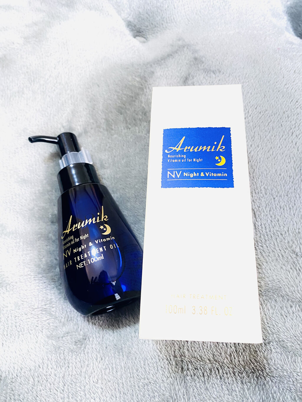 ナイト＆ビタミンヘアオイル/Arumik/ヘアオイルを使ったクチコミ（1枚目）