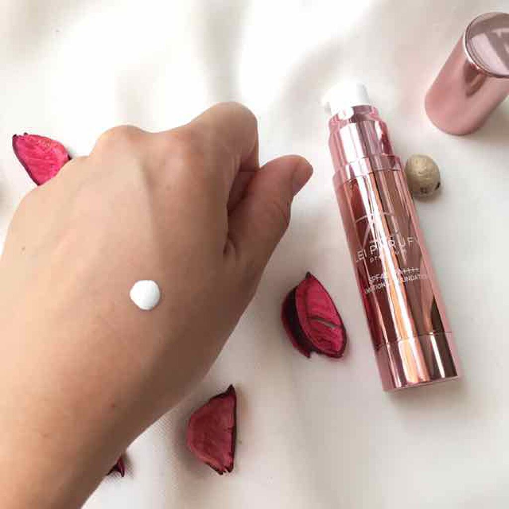 プレミアムエモーショナルファンデーション/LEI PARUFY/リキッドファンデーションを使ったクチコミ(2枚目)