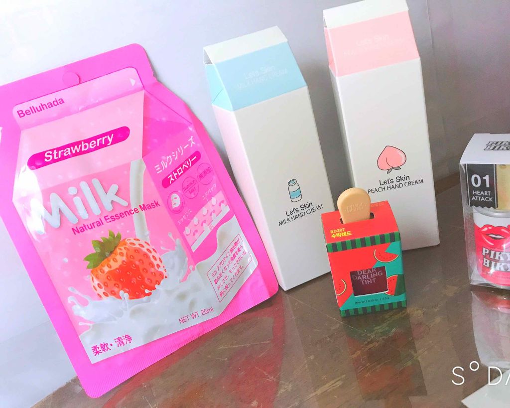 ディアダーリン ウォータージェルティント （アイスティント）/ETUDE/口紅を使ったクチコミ（1枚目）