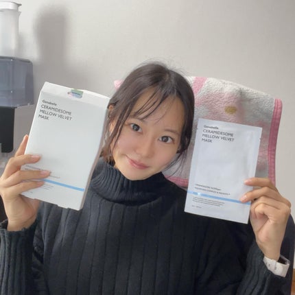 セラミドソームメロウベルベットマスク/Genabelle/シートマスク・パックを使ったクチコミ(4枚目)