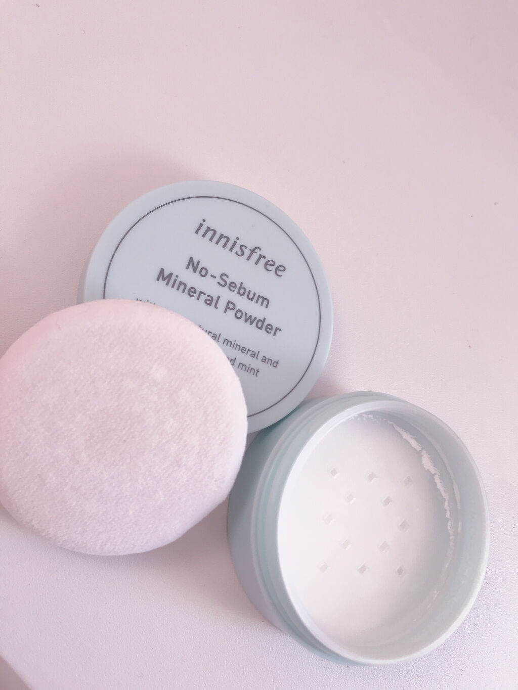 ノーセバム ミネラルパウダー/innisfree/ルースパウダーを使ったクチコミ（3枚目）