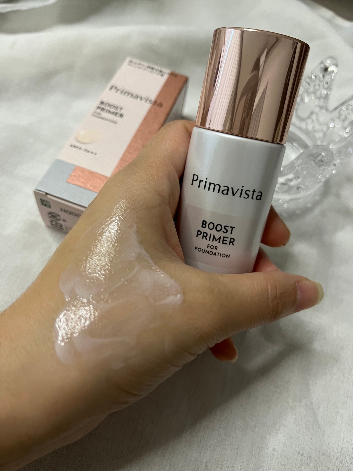 ファンデブースト<皮脂くずれ防止>/プリマヴィスタ/化粧下地を使ったクチコミ(4枚目)
