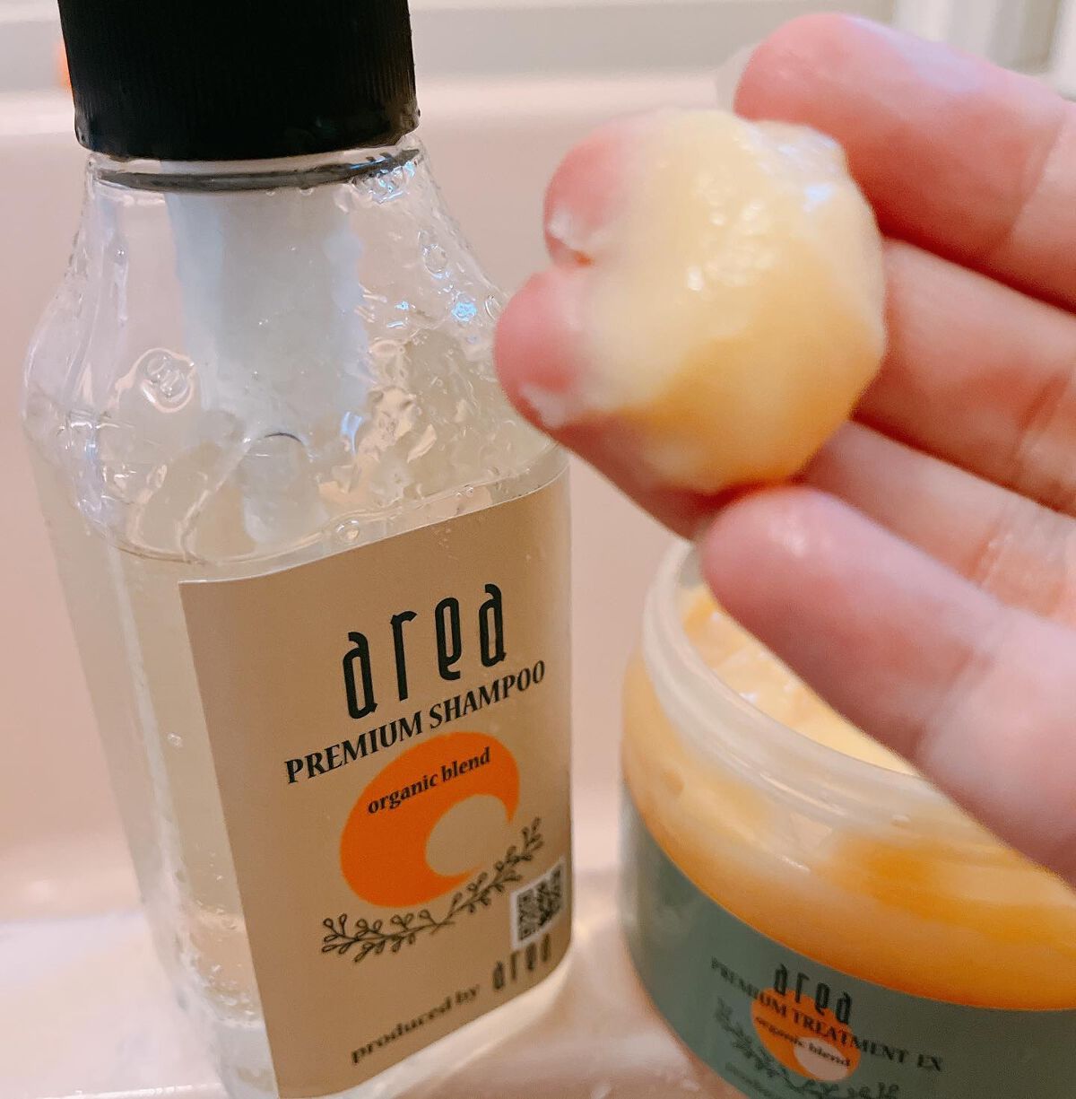 エリア プレミアムシャンプー＆エリアトリートメントEX/エリア/シャンプー・コンディショナーを使ったクチコミ（3枚目）