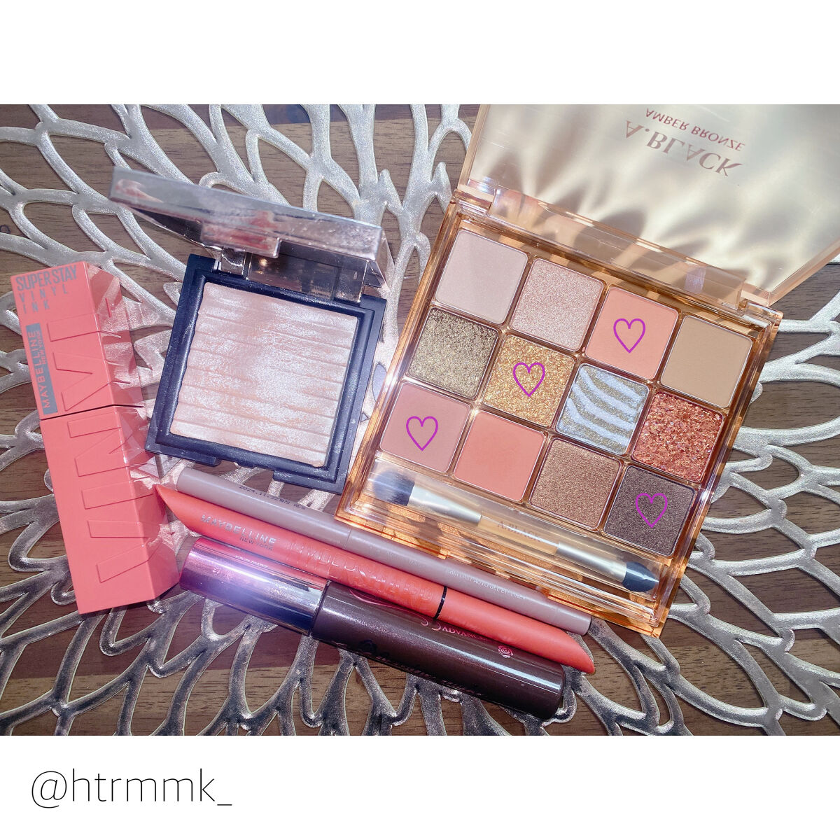 グラムチェンジマルチパレット 09 バタースコッチ/A.BLACK/マルチパレットを使ったクチコミ（2枚目）