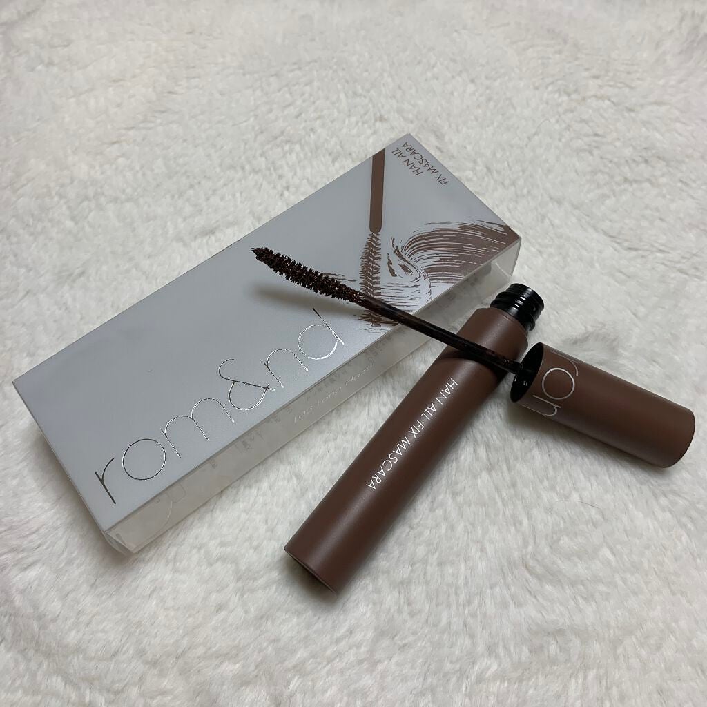 ハンオールフィックスマスカラ/rom&nd/マスカラを使ったクチコミ(1枚目)