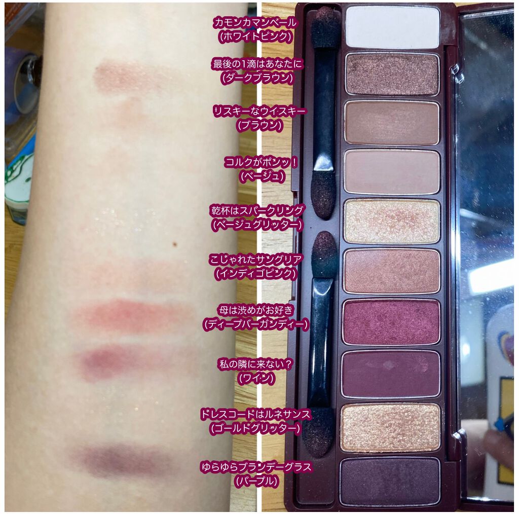 プレイカラー アイシャドウ/ETUDE/アイシャドウパレットを使ったクチコミ（2枚目）