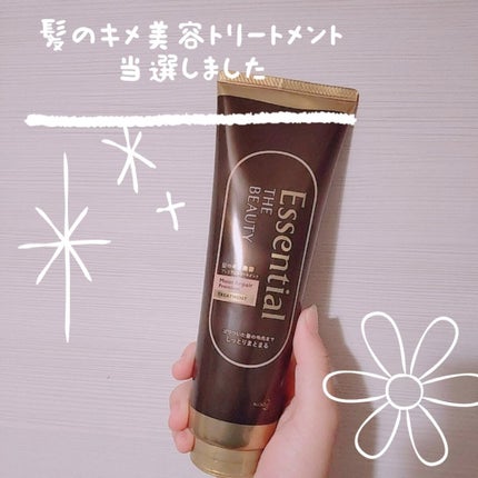 THE BEAUTY 髪のキメ美容プレミアムトリートメント<モイストリペアプレミアム>/エッセンシャル/洗い流すヘアトリートメントを使ったクチコミ(1枚目)