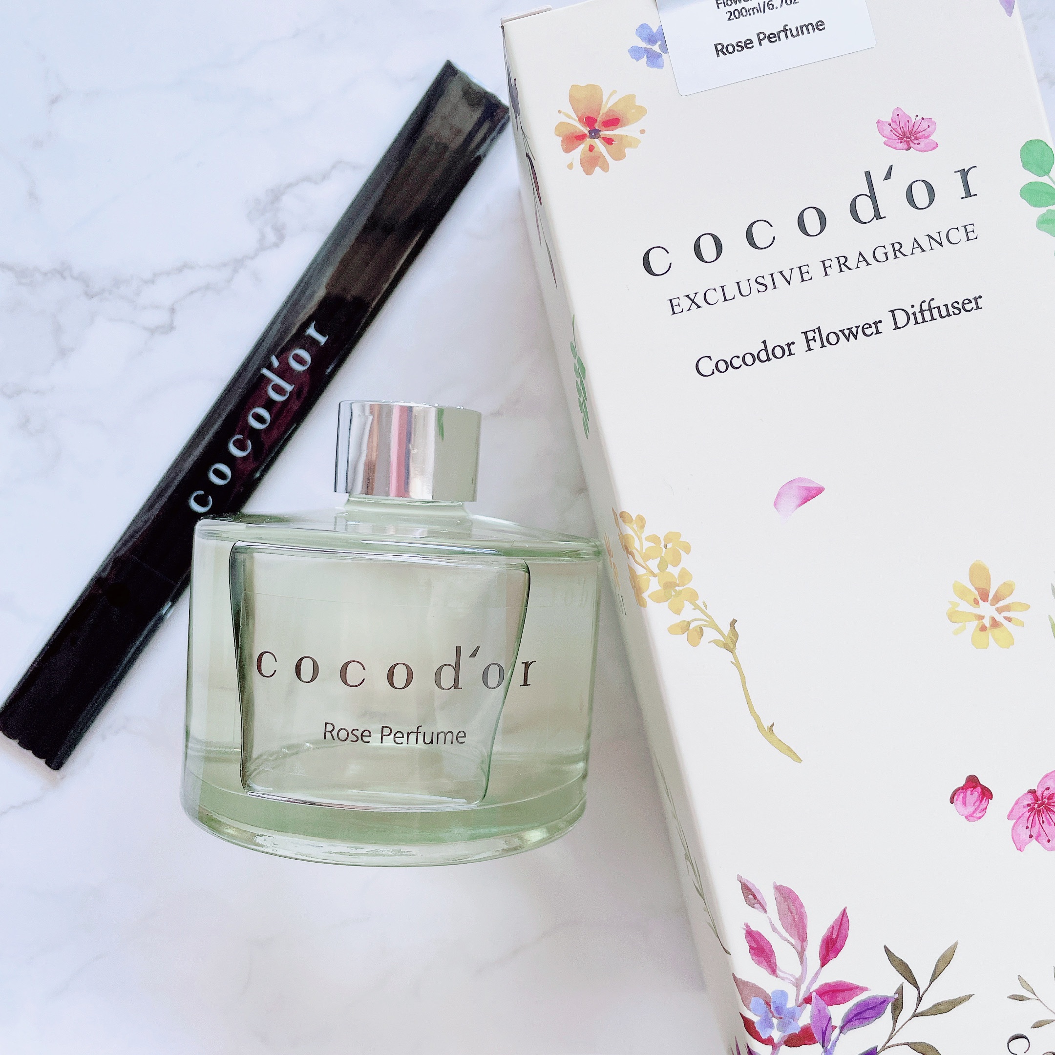 ローズフラワーリードディフューザー /COCODOR/ルームフレグランスを使ったクチコミ（2枚目）