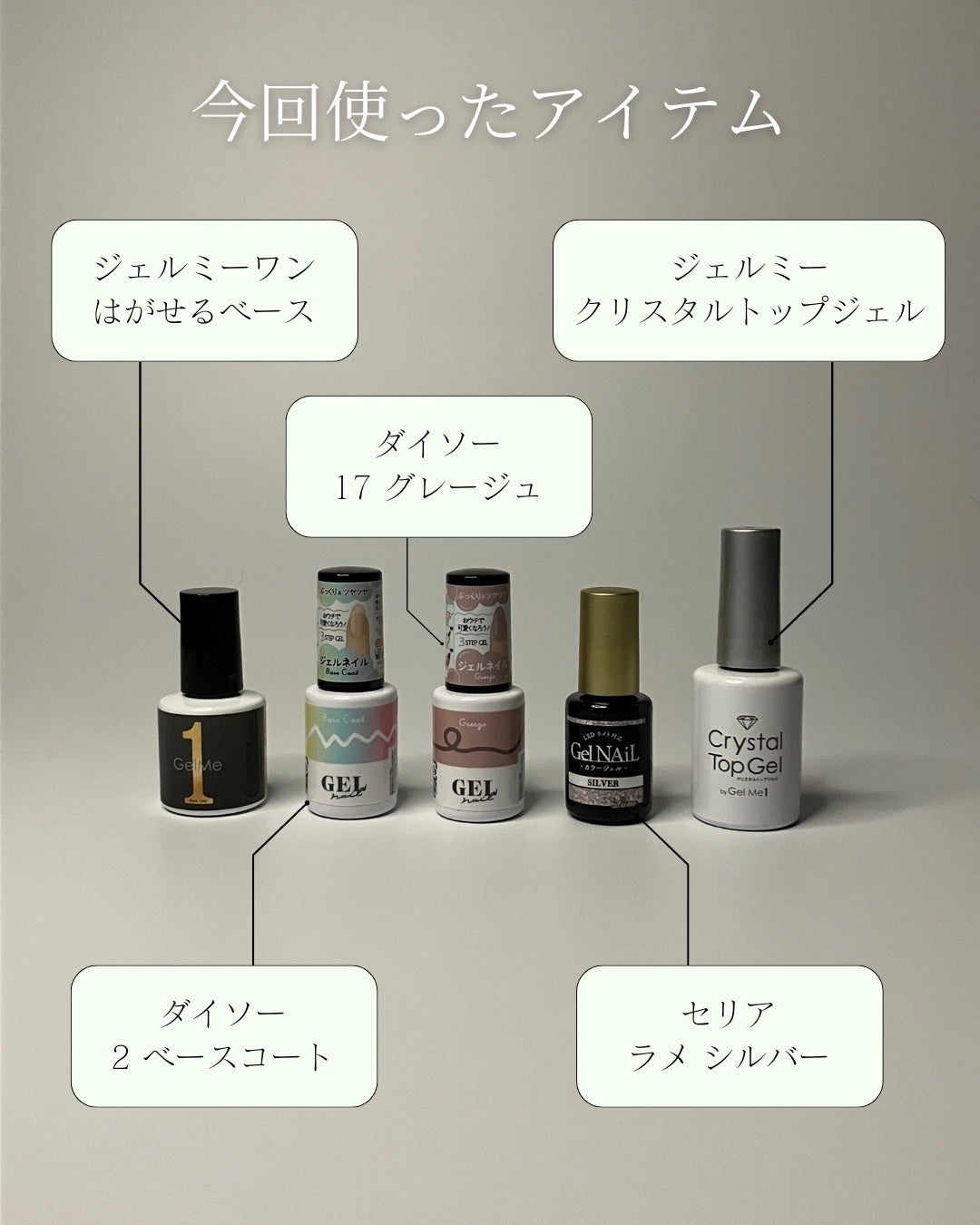 ジェルネイル/セリア/ジェルネイルを使ったクチコミ(4枚目)