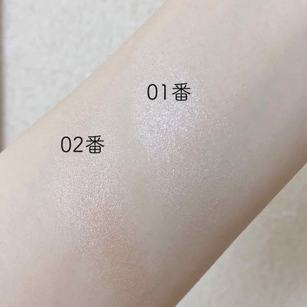 パールグロウハイライト/CEZANNE/パウダーハイライトを使ったクチコミ(3枚目)