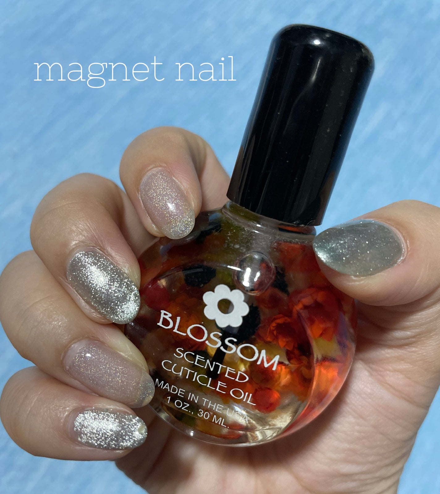 Lii on LIPS 「#nail#ネイル#セルフネイル#マグネットネイル#ギャラクシ..」(1枚目)