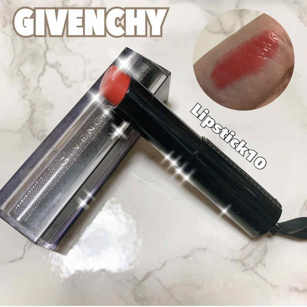 ルージュ・アンテルディ No.10 ボーイッシュ・ローズ/GIVENCHY/口紅を使ったクチコミ（1枚目）