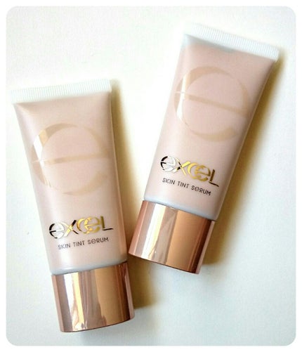 スキンティントセラム/excel/リキッドファンデーションを使ったクチコミ(1枚目)