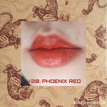 ザ ヘリテージ ベルベット ティント/MERZY/リップティントを使ったクチコミ(3枚目)