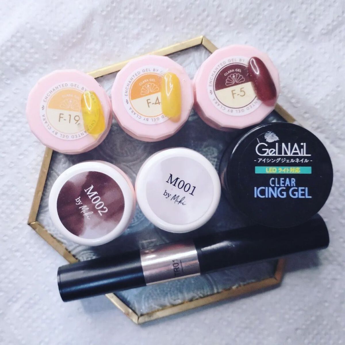 アイシングジェルネイル/セリア/ジェルネイルを使ったクチコミ（3枚目）