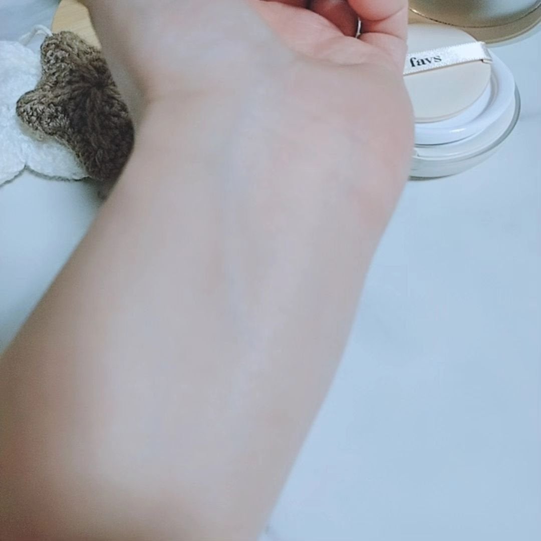 カーミンググロウアップクッションファンデーション/favs/リキッドファンデーションを使ったクチコミ(4枚目)