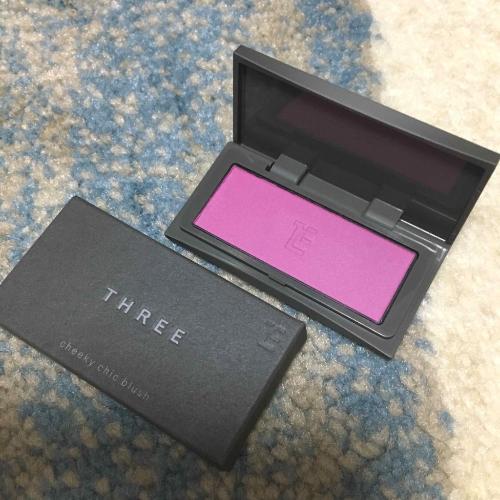 チーキーシークブラッシュ/THREE/パウダーチークを使ったクチコミ(1枚目)