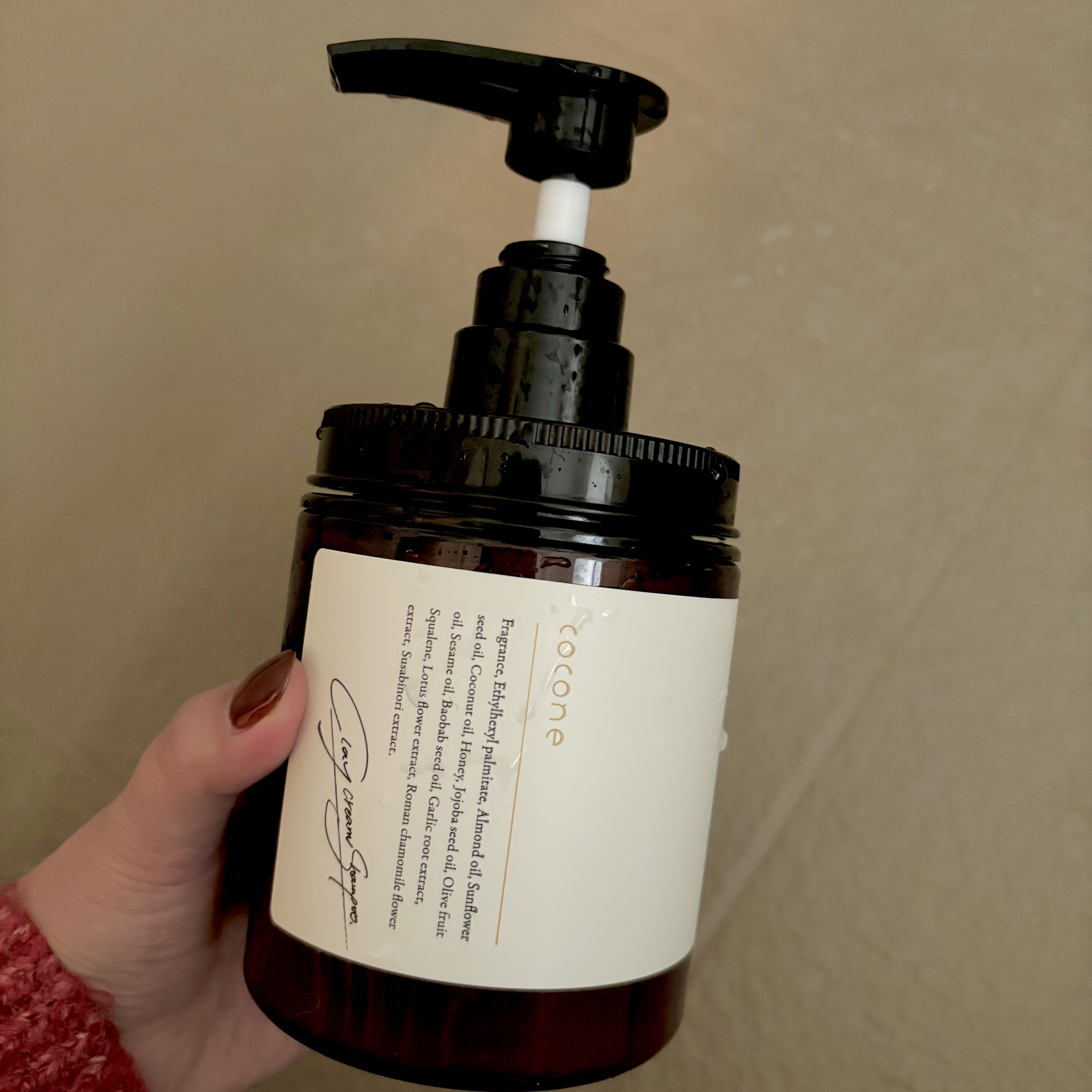 クレイクリームシャンプー（モイスト）/cocone/市販シャンプーを使ったクチコミ（1枚目）