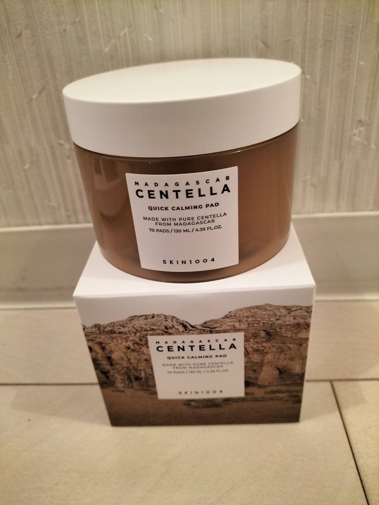 センテラ クイックカーミングパッド/SKIN1004/トナーパッドを使ったクチコミ（2枚目）