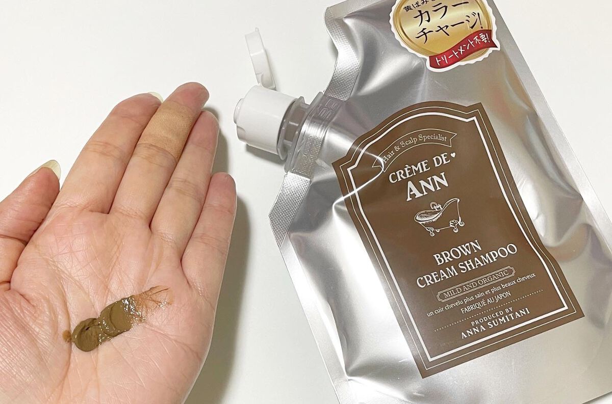 ブラッククリームシャンプー/creme de Ann/市販シャンプーを使ったクチコミ(5枚目)
