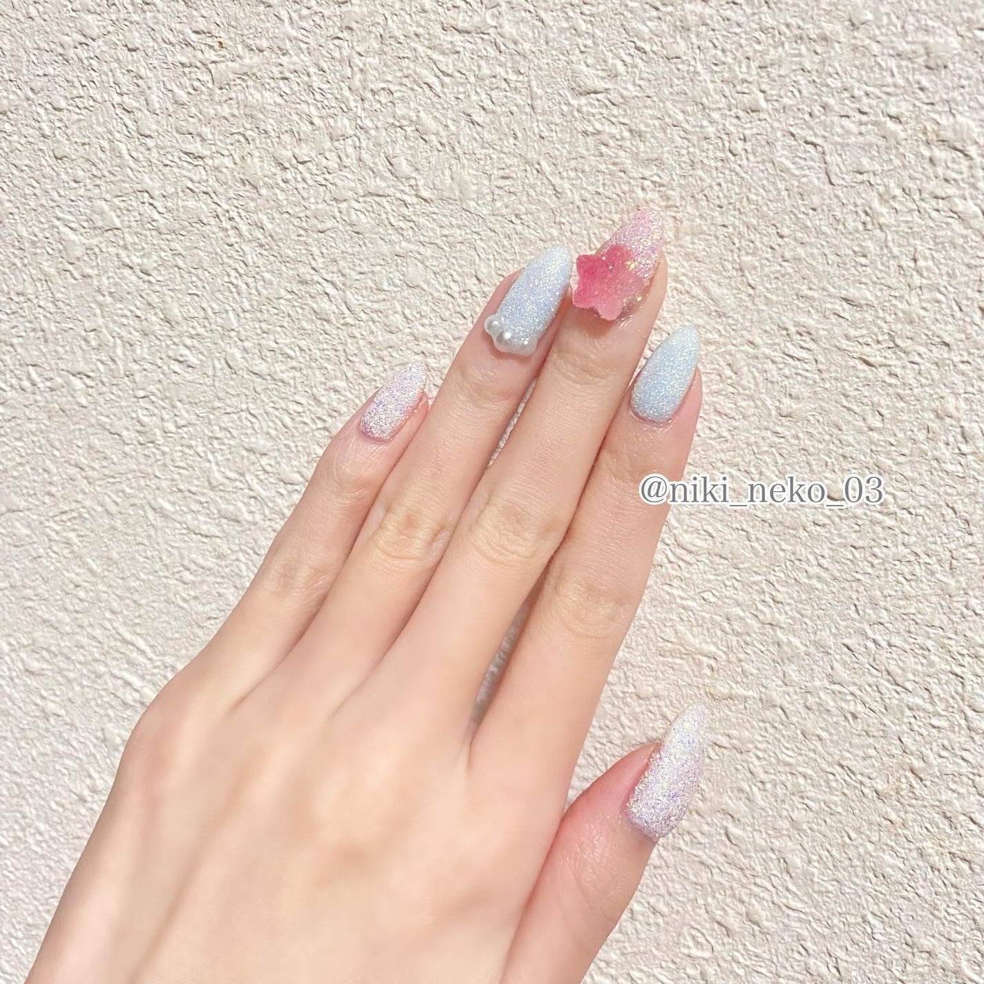 ジェルネイル(ライト対応)/セリア/ジェルネイルを使ったクチコミ(2枚目)