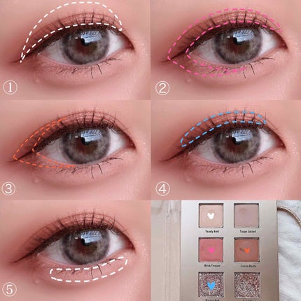 2021 F/Wルックブックパレット/espoir/アイシャドウパレットを使ったクチコミ(2枚目)