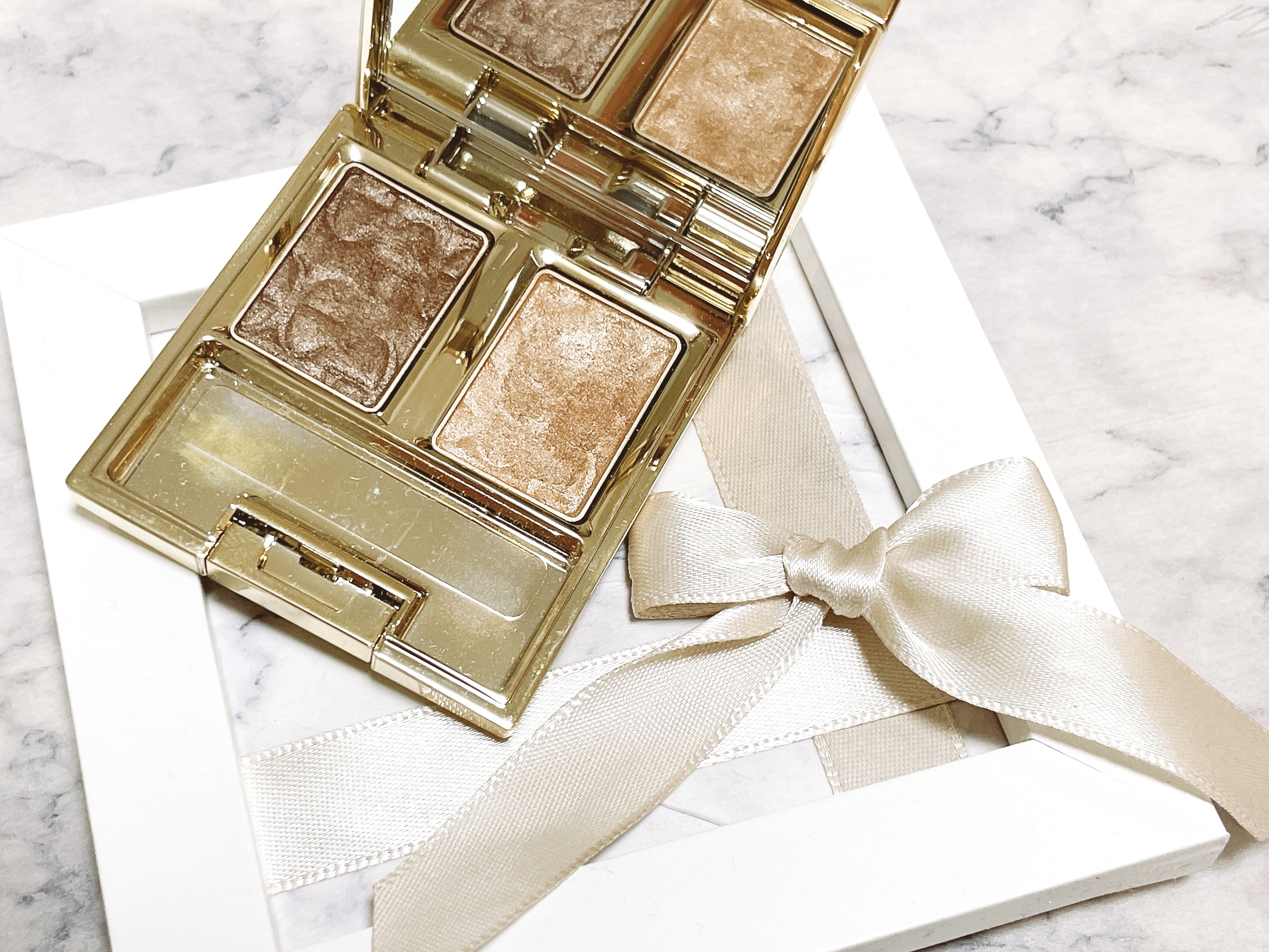 エレガンス アルモニーアイズ 01/Elégance/アイシャドウパレットを使ったクチコミ（2枚目）