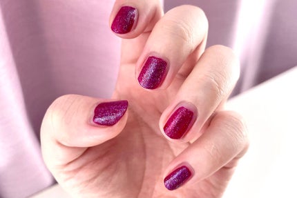 ネイルホリック Glamour Glitter/ネイルホリック/マニキュアを使ったクチコミ(2枚目)