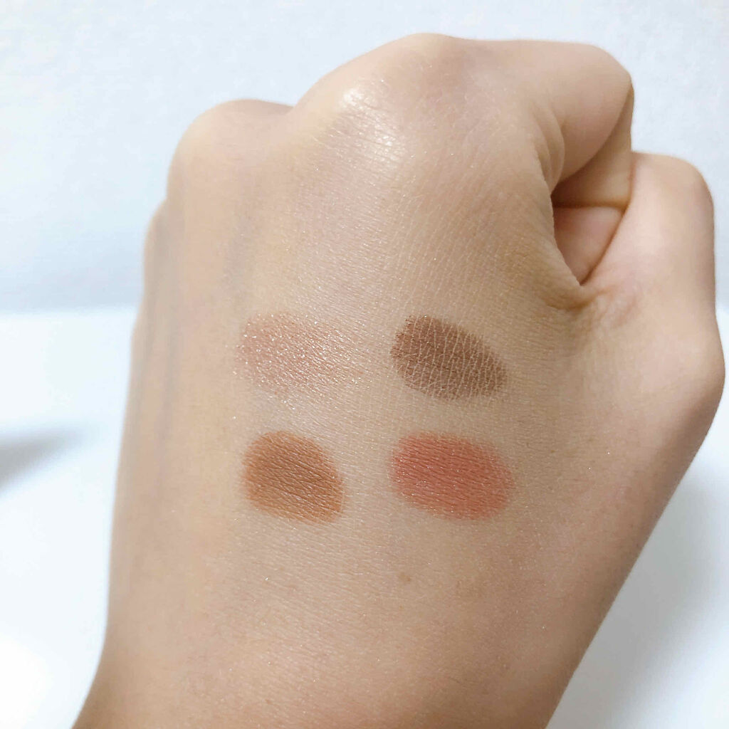 ミネラルクラッシィシャドー/エトヴォス/アイシャドウパレットを使ったクチコミ（2枚目）