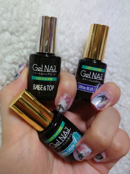 ネイルシール/DAISO/ネイルシールを使ったクチコミ(2枚目)