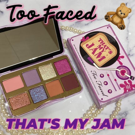 ザッツ マイ ジャム! ミニ アイシャドウ パレット /Too Faced/アイシャドウパレットを使ったクチコミ(1枚目)
