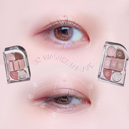 シンプレイン アイパレット/Sim;plain/アイシャドウパレットを使ったクチコミ(10枚目)