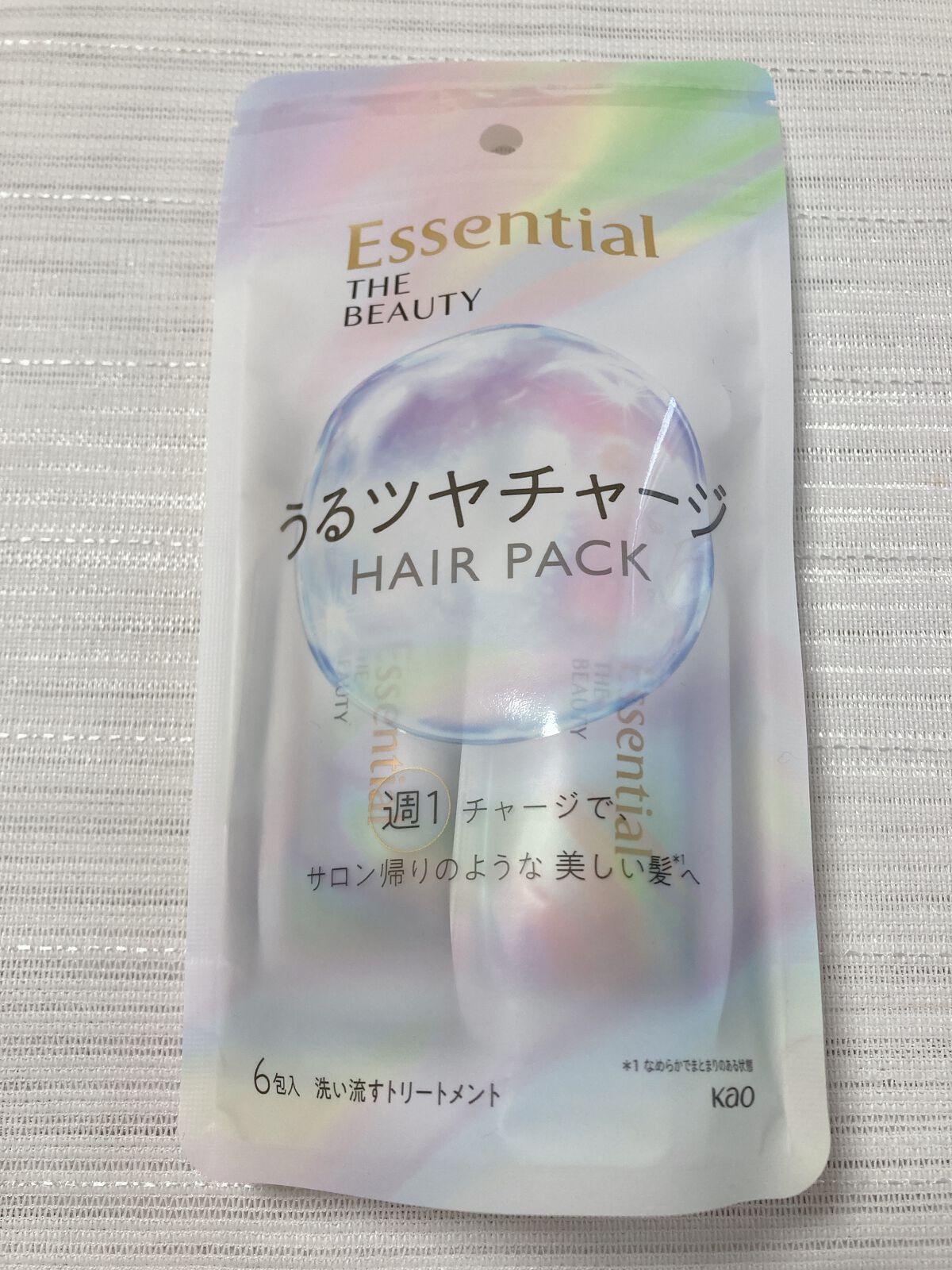 ザビューティ うるツヤチャージヘアパック/エッセンシャル/ヘアマスク・ヘアパックを使ったクチコミ(1枚目)