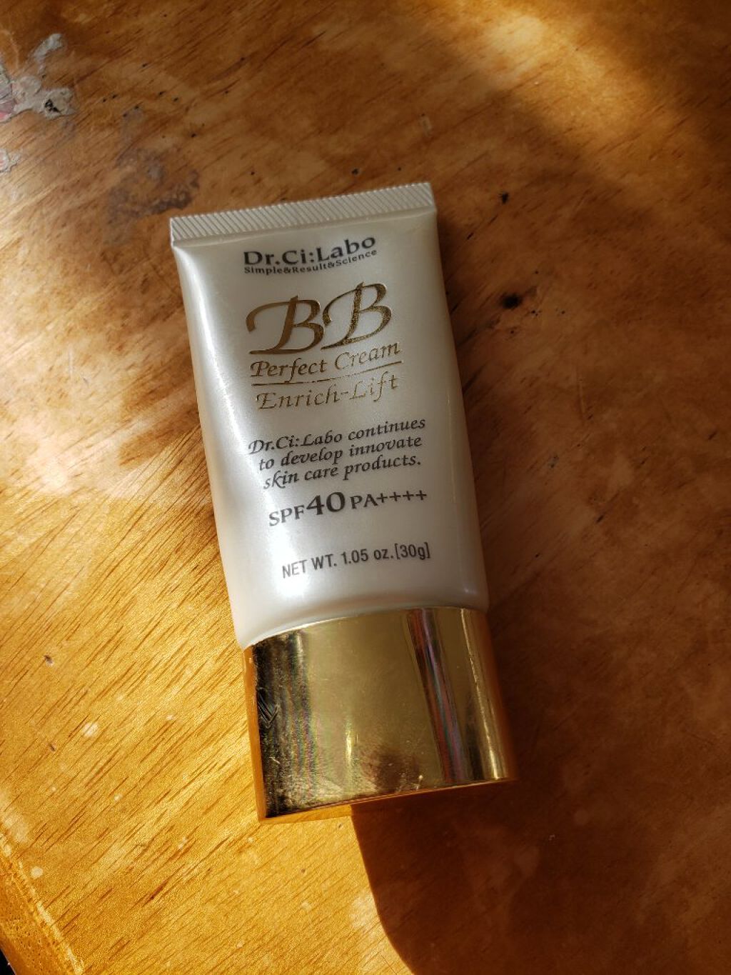 ドクターシーラボⓇ BBパーフェクトクリーム エンリッチリフトのクチコミ「ドクターシーラボBBPクリームエンリッチLN(ファンデーション)平均的な肌色の方SPF40PA.....」（1枚目）