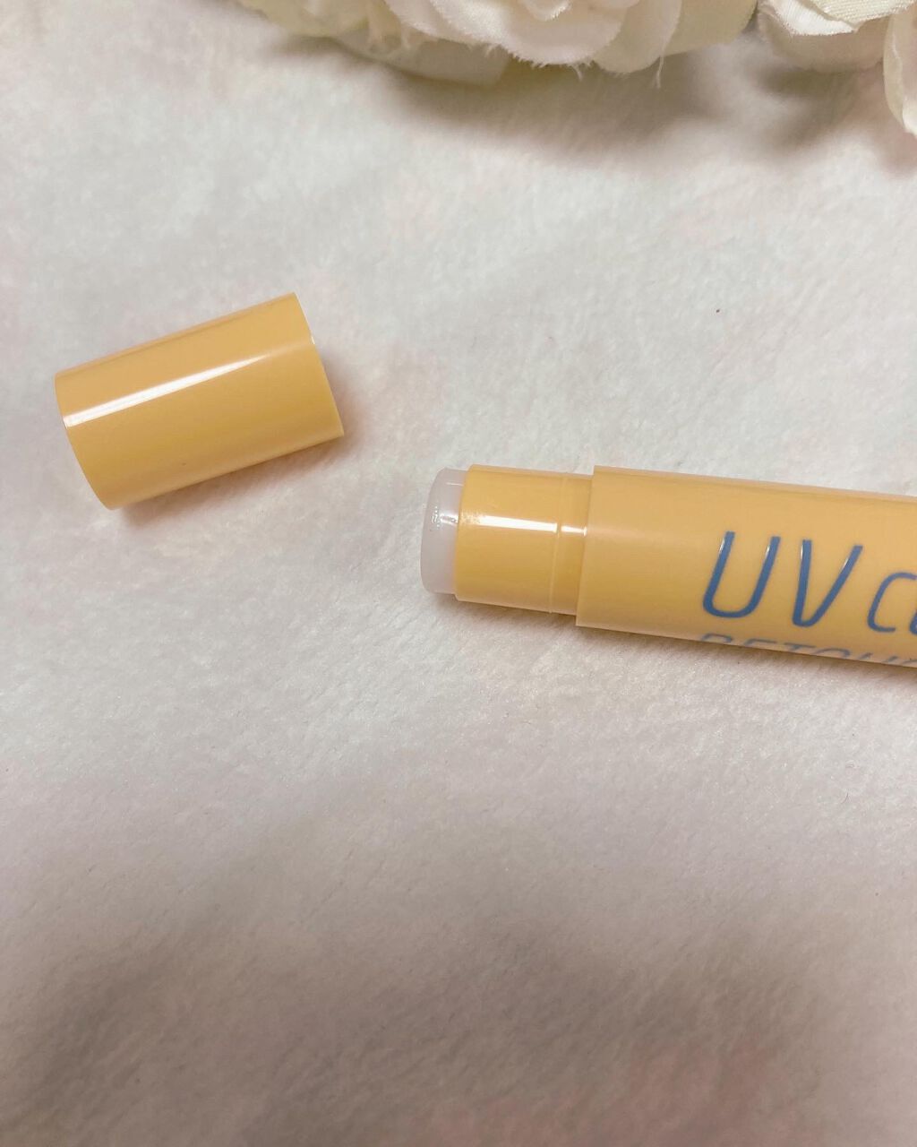 UVカット&リタッチスティック /shushupa!/日焼け止めスティックを使ったクチコミ（3枚目）