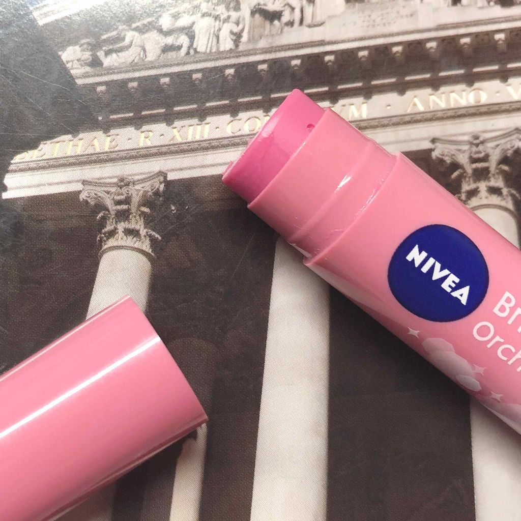 モイストピュアカラーリップ/ニベア/リップクリームを使ったクチコミ（3枚目）