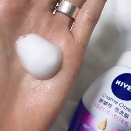 ニベア クリアビューティー弱酸性泡洗顔 もっちり美肌/ニベア/泡洗顔を使ったクチコミ(3枚目)