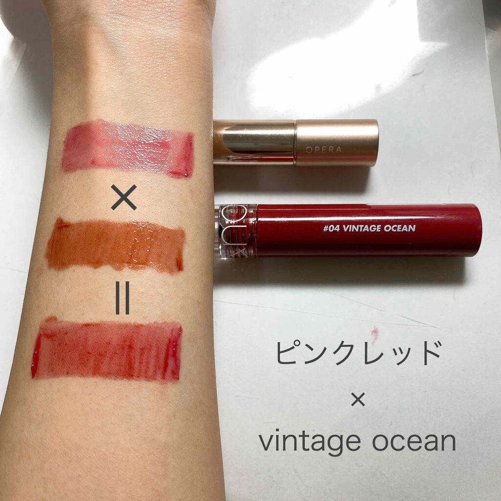 アピュー ウォーターライト ティント/A’pieu/リップティントを使ったクチコミ（2枚目）