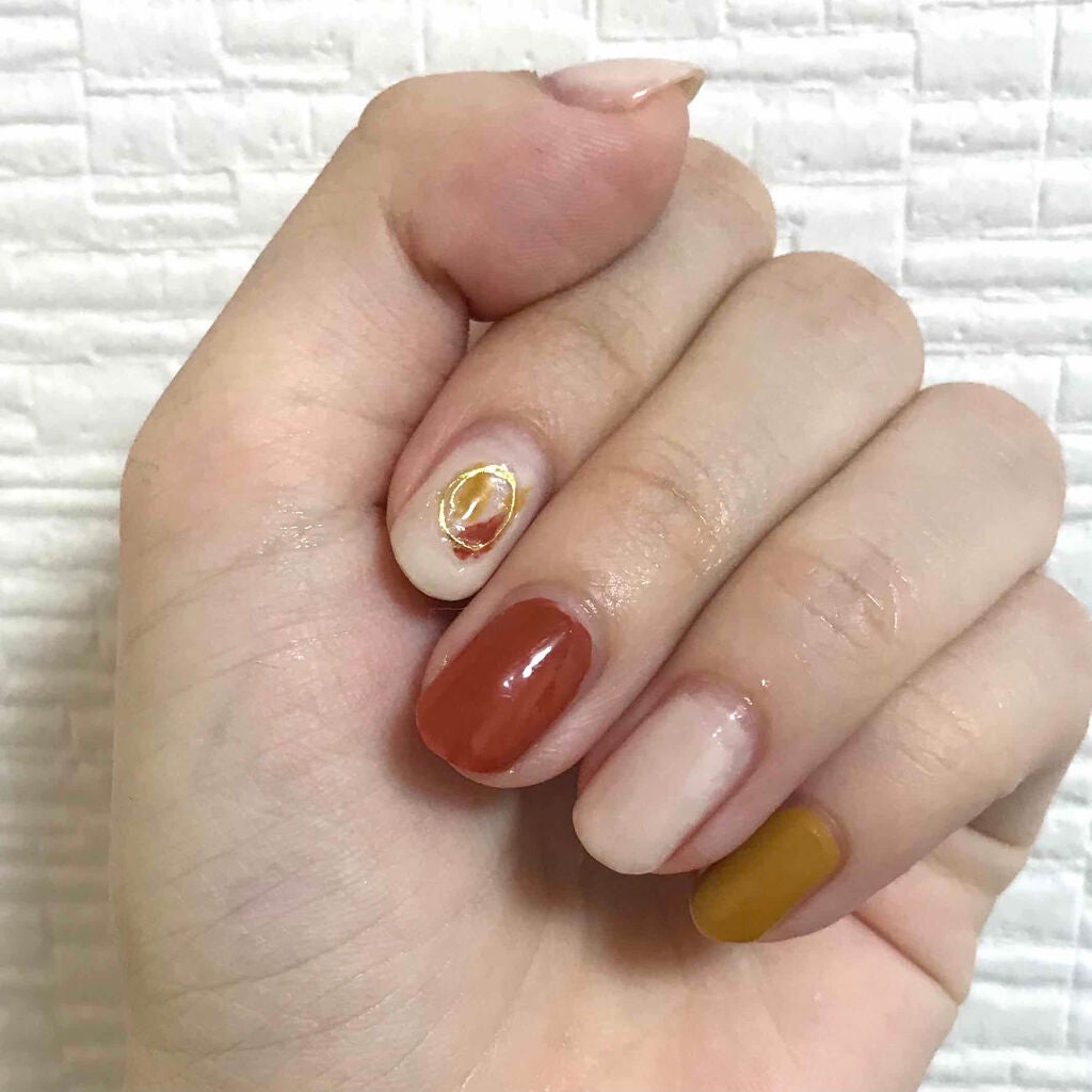 カラフルネイルズ/キャンメイク/マニキュアを使ったクチコミ(3枚目)