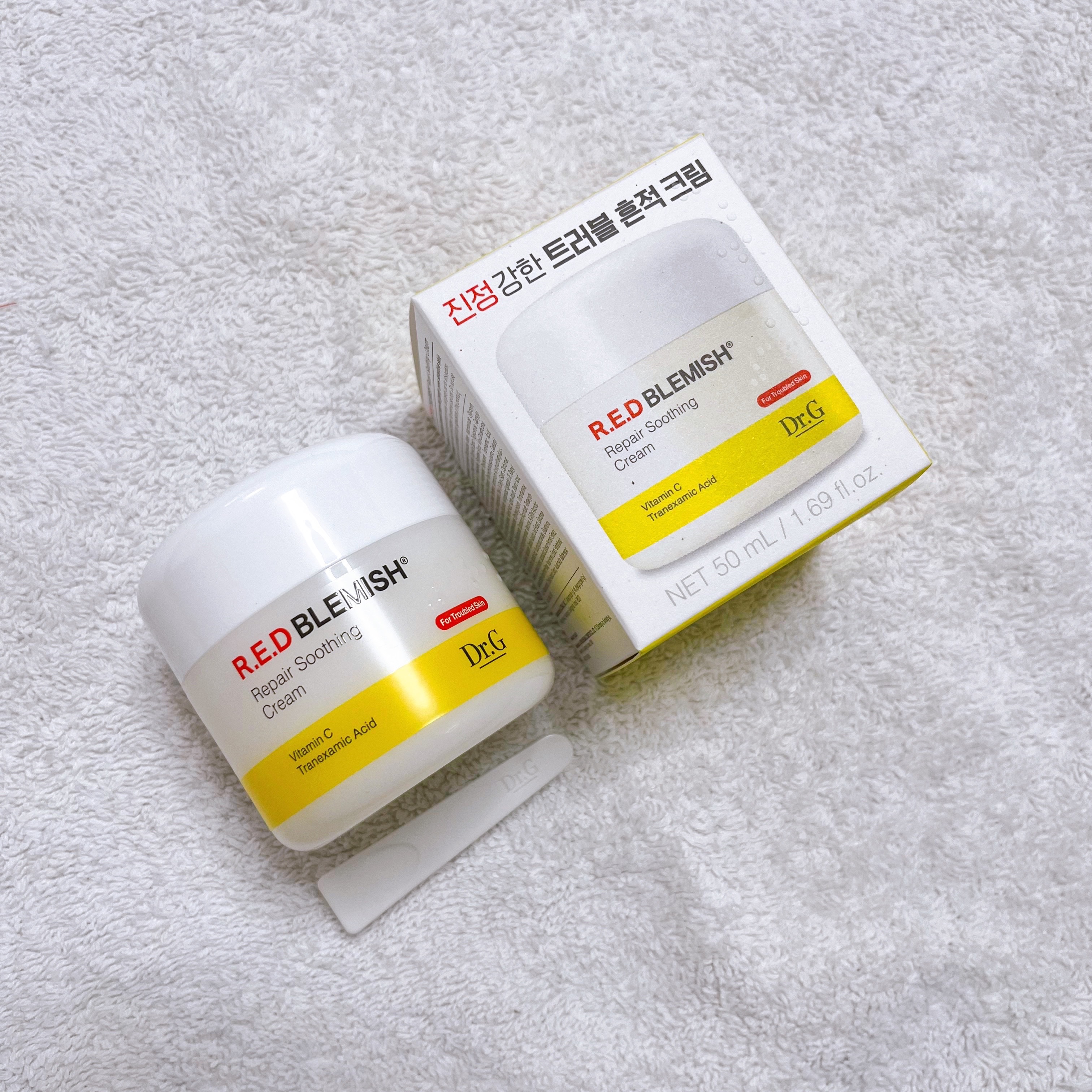 レッドブレミッシュ リペアスージングクリーム/Dr.G/フェイスクリームを使ったクチコミ（1枚目）