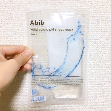 弱酸性pHシートマスク アクアフィット/Abib /シートマスク・パックを使ったクチコミ（2枚目）